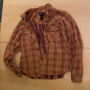 Vintage Patagonia Pear Snap Flannel